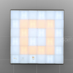 LED엠보싱 방등(50W)6x6 / 삼성LED칩사용